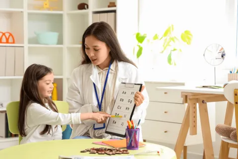 SLP with a child client